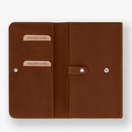 Ateliers Fourès Baroudeuse All-in-One Wallet with Flap Néréïdes B84...