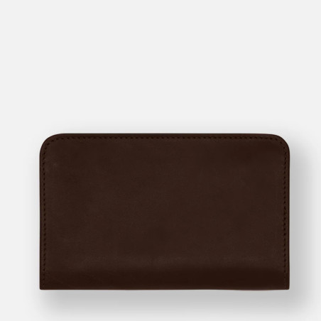 Ateliers Fourès Calista Perséphone Wallet H58 Coffee