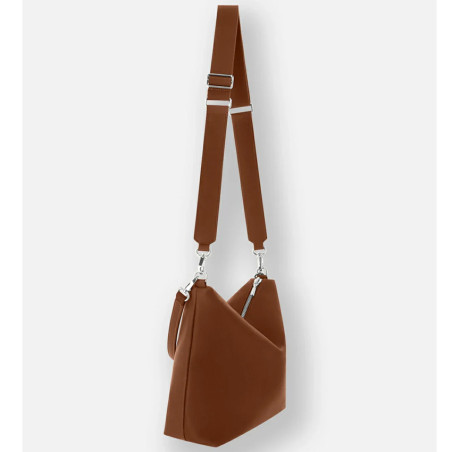 Ateliers Fourès Iliade Sac Seau Zippé I326 Fauve autre profil