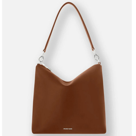 Ateliers Fourès Iliade Zippered Bucket Bag I426 Fawn