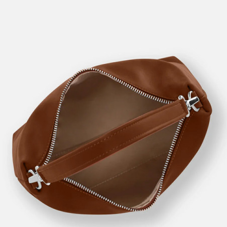 Ateliers Fourès Iliade Zippered Bucket Bag I426 Fawn