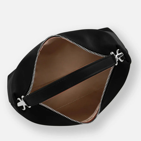 Ateliers Fourès Iliade Zippered Bucket Bag I426 Black