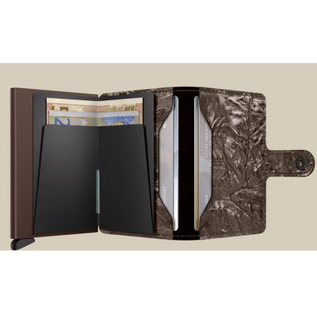 Secrid Miniwallet Crunch Card Holder Bronze