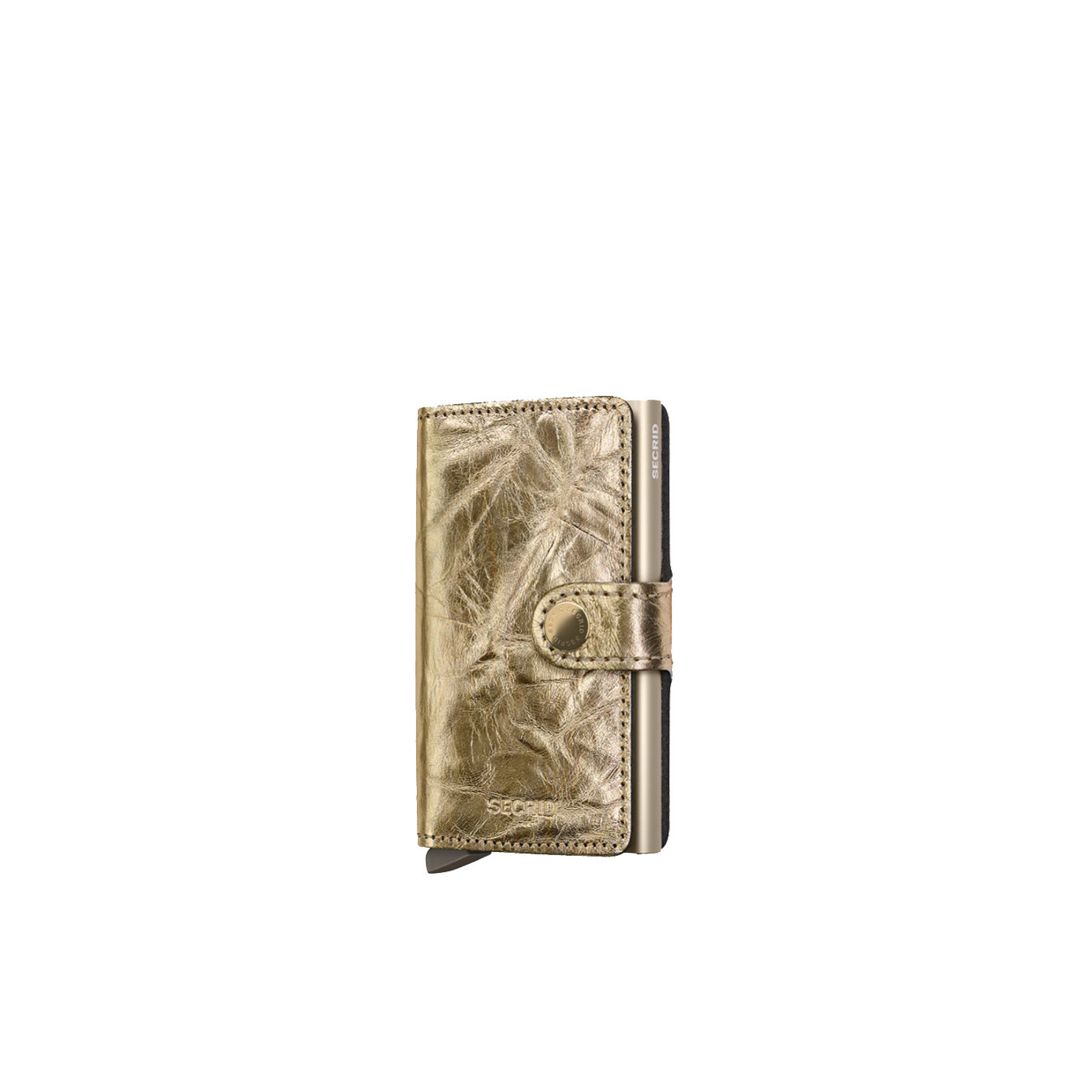 Secrid Miniwallet Crunch Card Holder Gold