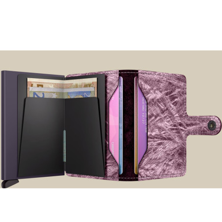 Secrid Miniwallet Crunch Card Holder Pink