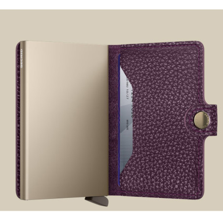 Secrid Miniwallet Pebble Cardholder Grape