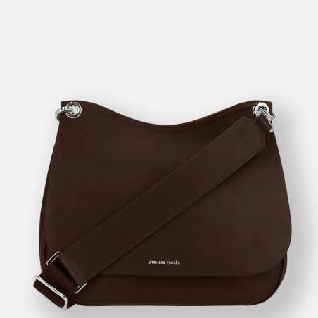 Fourès Aphrodite Workshops Shoulder Bag H300 Coffee