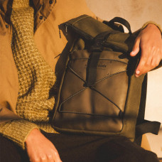 Ateliers Fourès Aristote Laced Backpack R475 Khaki