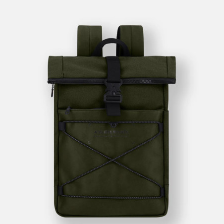 Ateliers Fourès Aristote Laced Backpack R475 Khaki
