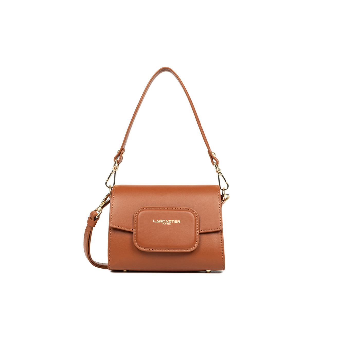 Lancaster Paris Pad Mini Trotter Bag 480-059 Camel