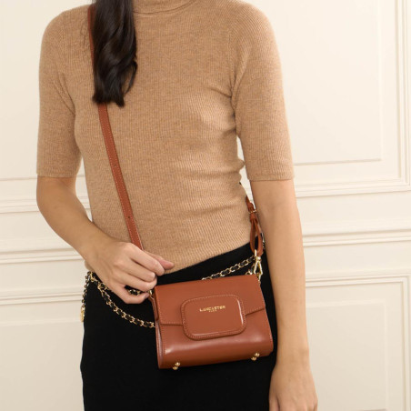 Lancaster Paris Pad Mini Trotter Bag 480-059 Camel