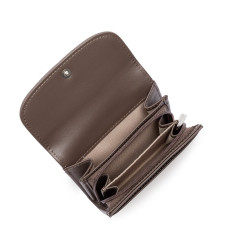 Lancaster Paris Porte Monnaie 131-021 Marron ouvert