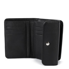 Lancaster Soft PM Back-to-Back Wallet 176-002 Black