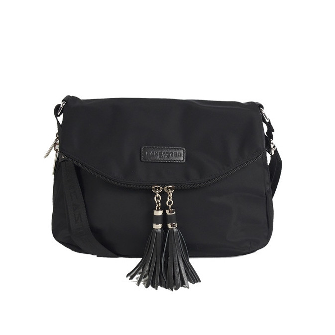 Lancaster Basic Pompon Sac Porté Epaule 514-91 Noir