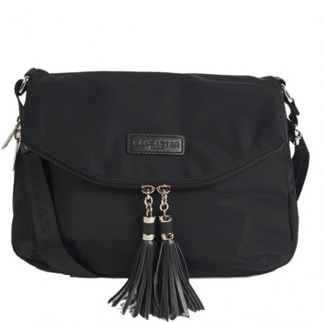 Lancaster Basic Pompon Sac Porté Epaule 514-91 Noir