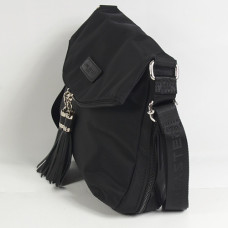Lancaster Basic Pompon Sac Porté Epaule 514-91 Noir cote