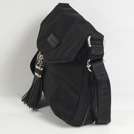 Lancaster Basic Pompon Sac Porté Epaule 514-91 Noir cote