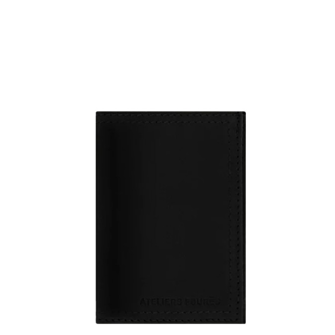 Ateliers Fourès Platon Mini Wallet H21 Black