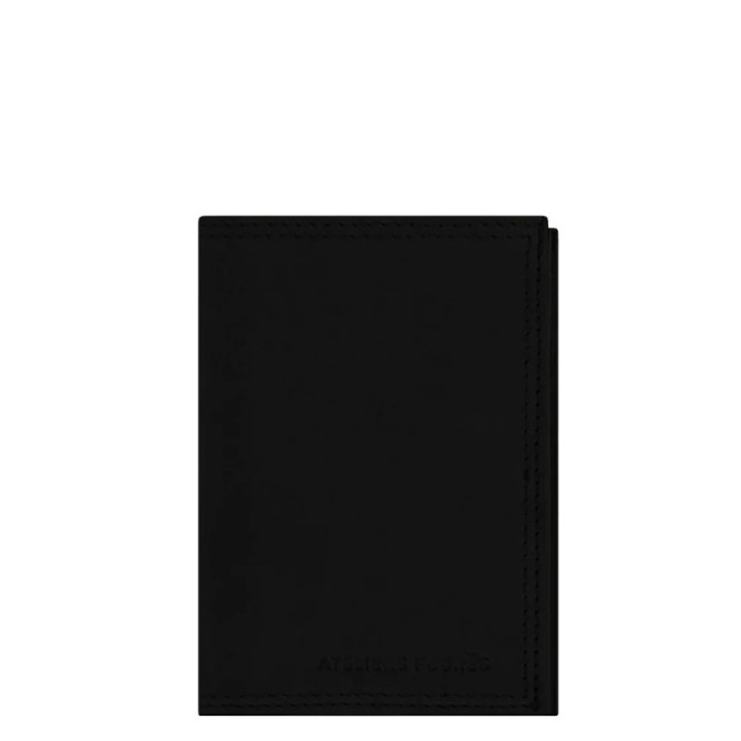 Ateliers Fourès Platon H49 Black Wallet