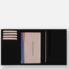Ateliers Fourès Platon H49 Black Wallet