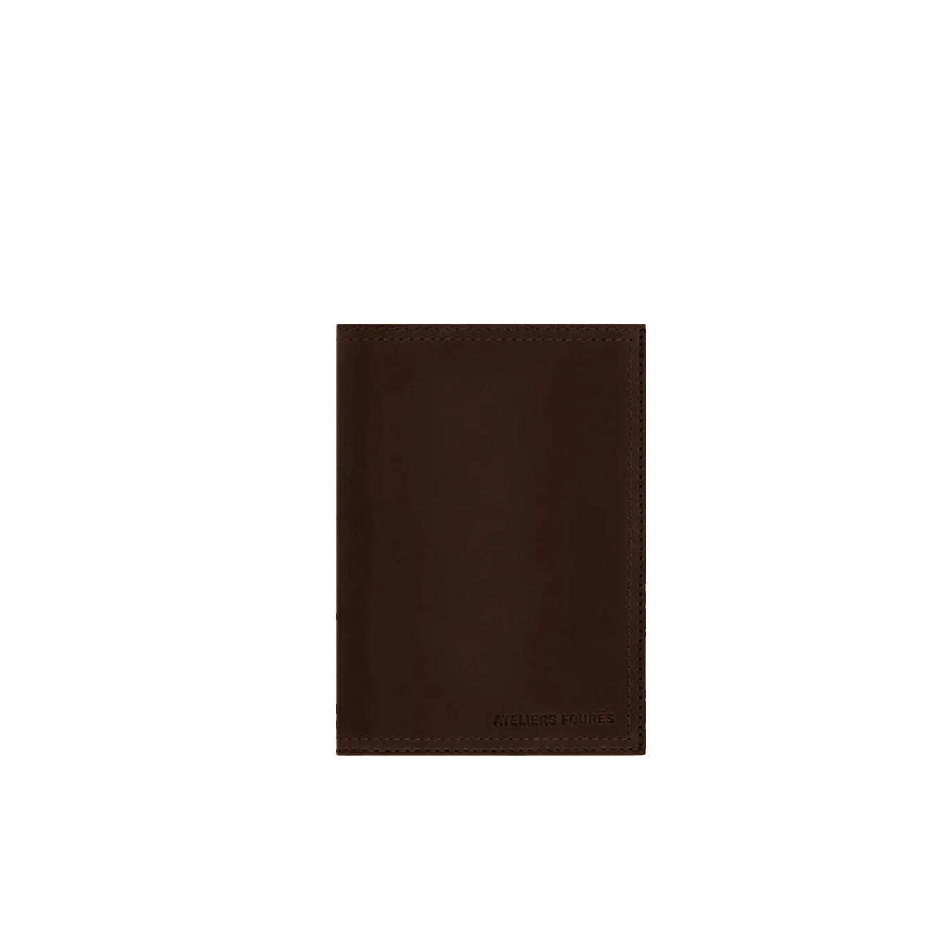 Ateliers Fourès Platon Grand Wallet H66 Coffee