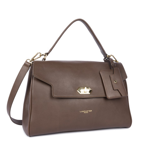 Lancaster Mademoiselle Grace Large Handbag 572-103 Brown