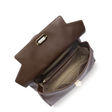 Lancaster Mademoiselle Grace Large Handbag 572-103 Brown