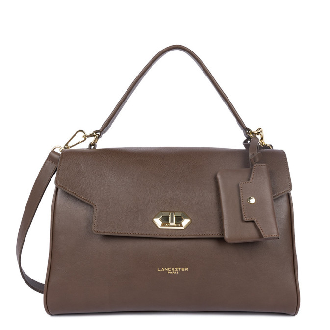 Lancaster Mademoiselle Grace Large Handbag 572-103 Brown