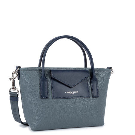 Lancaster Maya Double Kba Handbag 517-101 Frost Blue