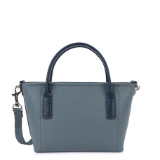 Lancaster Maya Double Kba Sac A Main 517-101 Bleu Givre DOS