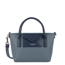 Lancaster Maya Double Kba Handbag 517-101 Frost Blue