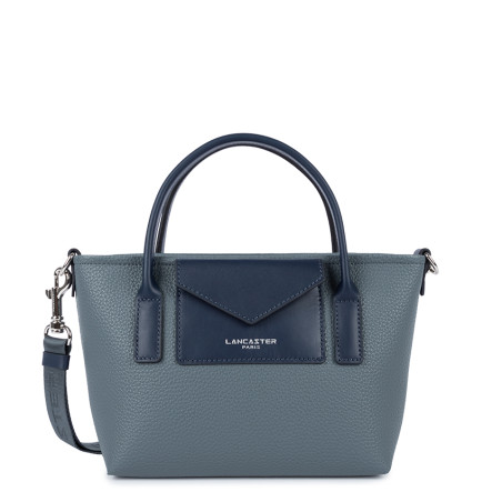 Lancaster Maya Double Kba Sac A Main 517-101 Bleu Givre