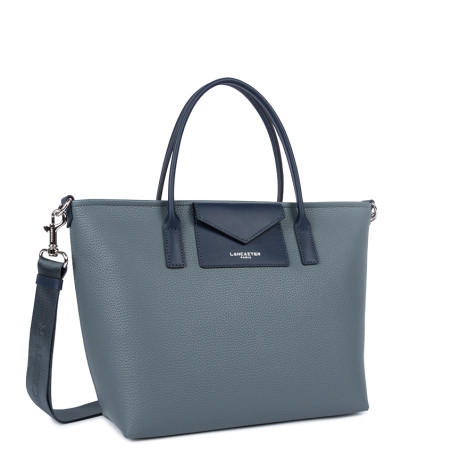Lancaster Maya Double Kba Shopping Bag 517-102 Frost Blue