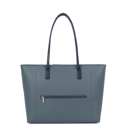 Lancaster Maya Double Kba Sac Shopping 517-103 Bleu Givre dos