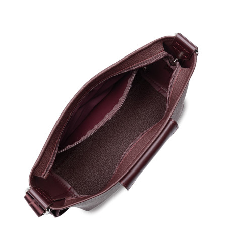 Lancaster Maya Double Kba Trolley Bag 517-105 Bordeaux