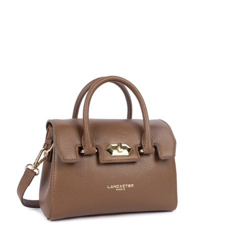 Lancaster Milano Cosmos Mini Sac A Main 547-79 Chataigne cote