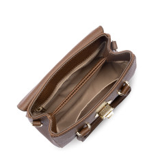 Lancaster Milano Cosmos Mini Handbag 547-79 Chestnut
