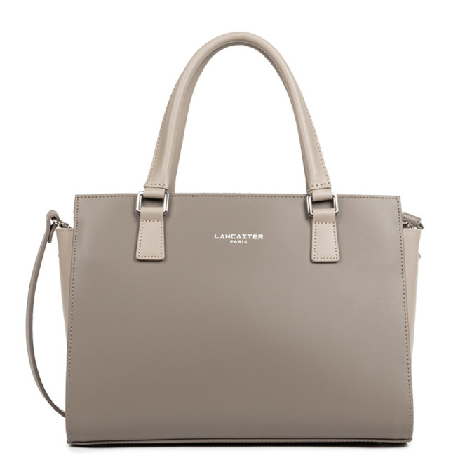 Lancaster Constance Sac Porté Main 437-03 Taupe Galet