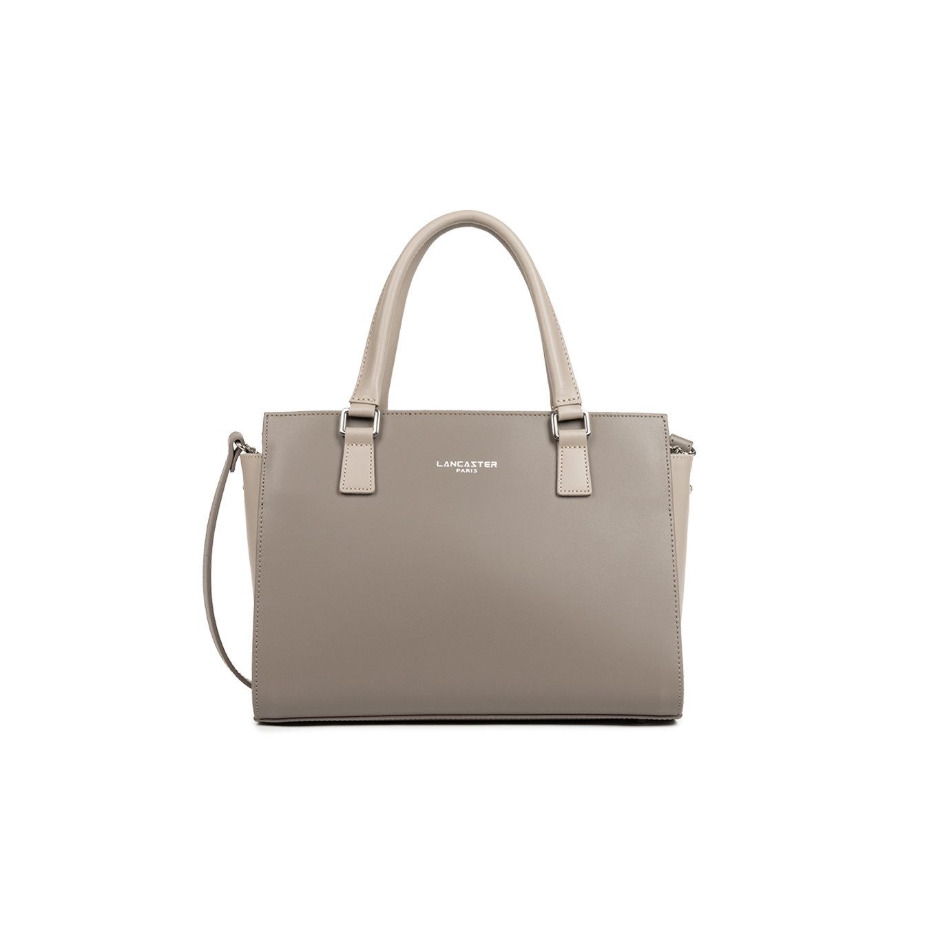 Lancaster Constance Sac Porté Main 437-03 Taupe Galet