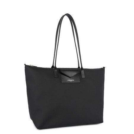 Lancaster Smart Kba Large Shoulder Tote Bag 516-72 Black