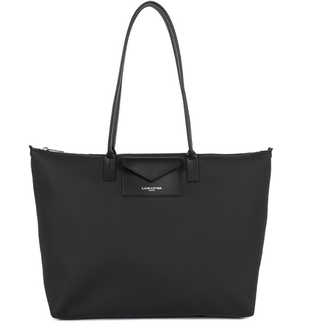 Lancaster Smart Kba Large Shoulder Tote Bag 516-72 Black