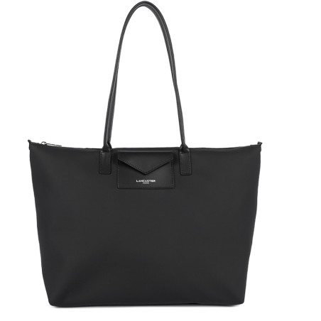 Lancaster Smart Kba Large Shoulder Tote Bag 516-72 Black