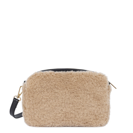 Lancaster Moumoute Trotter Bag 518-022 Beige Black