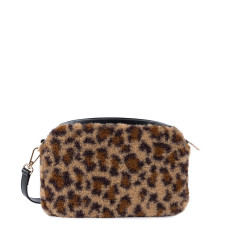 Lancaster Moumoute Trotter Bag 518-022 Black Leopard