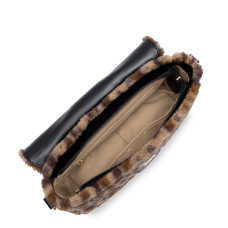 Lancaster Moumoute Bag Bag 518-023 Black Leopard