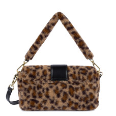 Lancaster Moumoute Bag Bag 518-023 Black Leopard