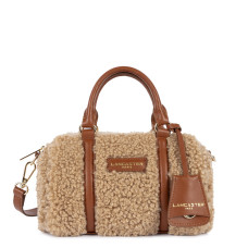 Lancaster Moumoute Mini Sac Polochon 518-053 Cognac