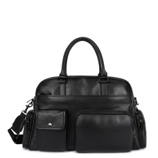 Lancaster Soft Vintage Men's Carry-on Bag 320-38 Black