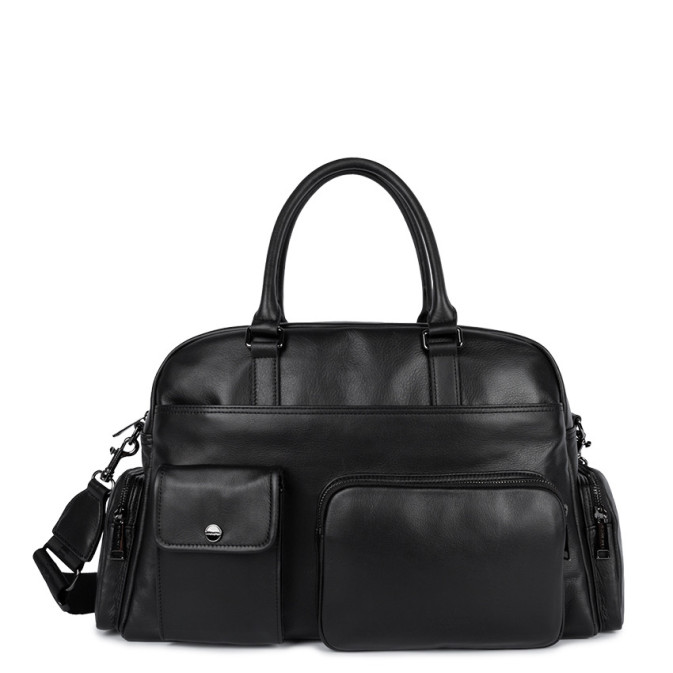Lancaster Soft Vintage Men's Carry-on Bag 320-38 Black
