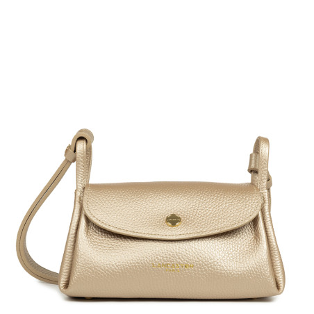Lancaster Accordéon Double Petit Sac Trotteur 470-87 Champagne-In-Nude